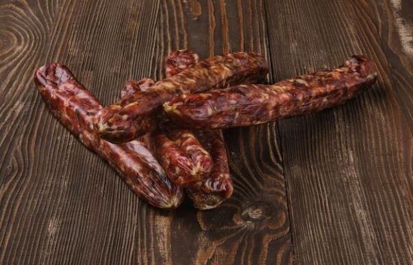 Rothirsch-Trockenwurst